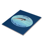 Narwhal - Das Einhorn Gerettet Fliese (Seite)