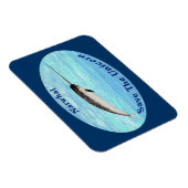 Narwhal - Das Einhorn Gerettet Magnet (Rechte Seite)