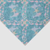 Narwhal Daydream Seidenpapier (Detail)