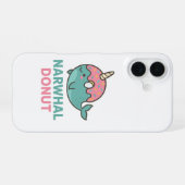 Narwhal Donut Phone Case iPhone 16 Hülle (Rückseite (Horizontal))