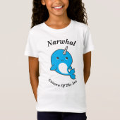 Narwhal Einhorn des Meeres T-Shirt (Vorderseite)