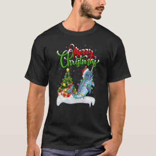 Narwhal Fish Xmas Dekorationen Santa Narwhal Chris T-Shirt