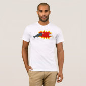 Narwhal gegen Haifisch T-Shirt (Vorne ganz)