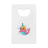Narwhal Geldbeutel Flaschenöffner (Rückseite)
