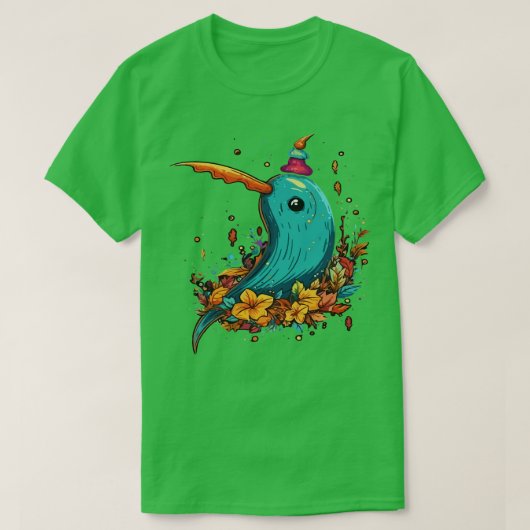 Narwhal Halloween T-Shirt (Design vorne)