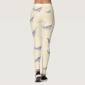 Narwhal in Dosen Leggings (Rückseite)