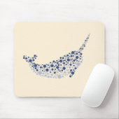 Narwhal in Dosen Mousepad (Mit Mouse)