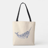 Narwhal in Dosen Tasche (Rückseite)