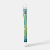 Narwhal in the Deep 110924AREF142 - Watercolor iPhone Hülle (Linke Seite)