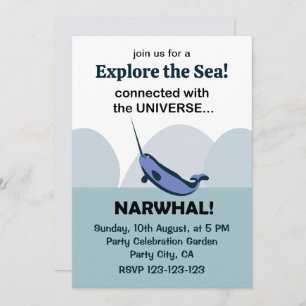 Narwhal ist mit dem Universum Narwhal verbunden Einladung