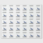 Narwhal ist mit dem Universum Narwhal verbunden Geschenkpapier (Flach)