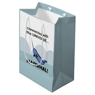 Narwhal ist mit dem Universum Narwhal verbunden Mittlere Geschenktüte