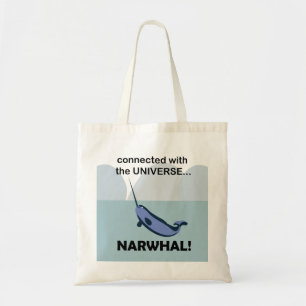 Narwhal ist mit dem Universum Narwhal verbunden Tragetasche