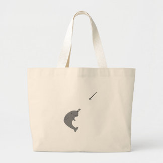 Narwhal Jumbo Stoffbeutel