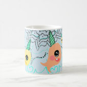 Narwhal Kaffee-Tee-Tassen-Schale Kaffeetasse (Mittel)