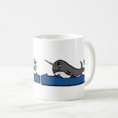 Narwhal Kaffeetasse (VorderseiteRechts)