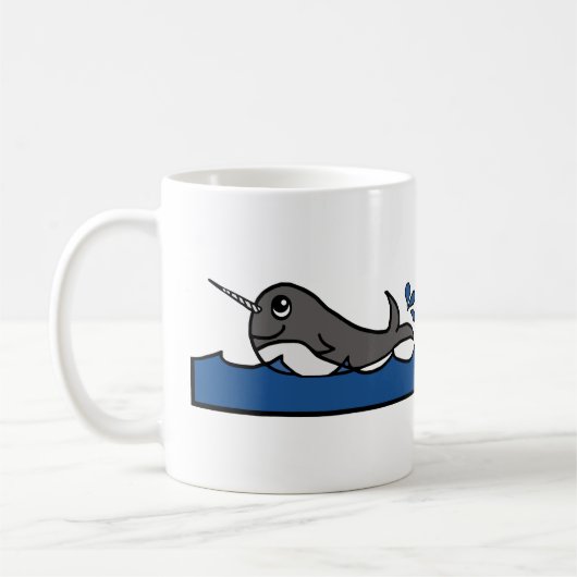 Narwhal Kaffeetasse (Links)