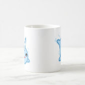 Narwhal Kawaii Kaffeetasse (Mittel)