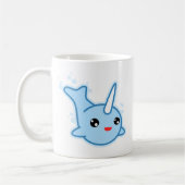 Narwhal Kawaii Kaffeetasse (Links)