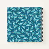 Narwhal Kid's Niedlicher Wal Notizblock (Rückseite)