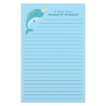 Narwhal Kid's Niedlicher Wald