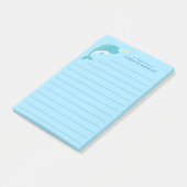 Narwhal Kid's Niedlicher Wald Post-it Klebezettel (angewinkelt)