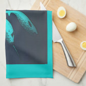 Narwhal Küchentuch (Viertel Falte)