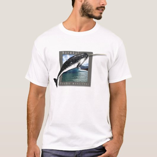 Narwhal Kunst T - Shirt (Vorderseite)