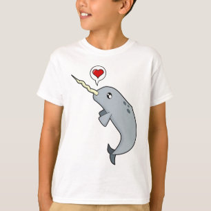 Narwhal Liebe T-Shirt