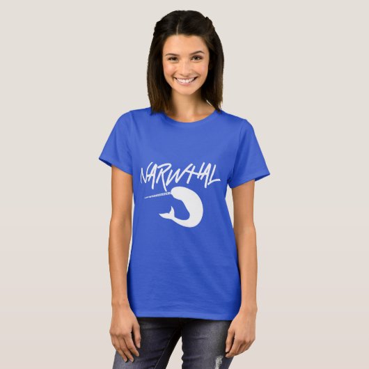 Narwhal Magie-T - Shirt (Vorne ganz)