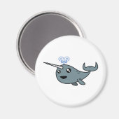 Narwhal! Magnet (Vorderseite/Rückseite)