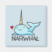 Narwhal Magnet (Vorne)