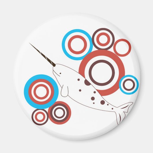 Narwhal Magnet (Vorne)