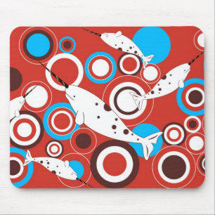 Narwhal Mausunterlage Mousepad