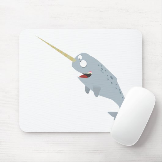 narwhal mousepad (Mit Mouse)