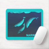 Narwhal Mousepad (Mit Mouse)
