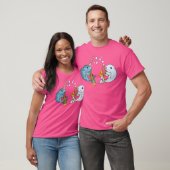 Narwhal Musician Trombone Kids Beluga Whale Trumpe T-Shirt (Unisex)