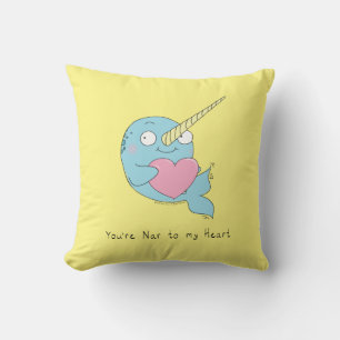 Narwhal Niedlich Kids Cartoon Kissen