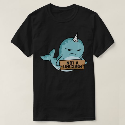 Narwhal Not A Unicorn Cute Narwhale Pullover  (Design vorne)