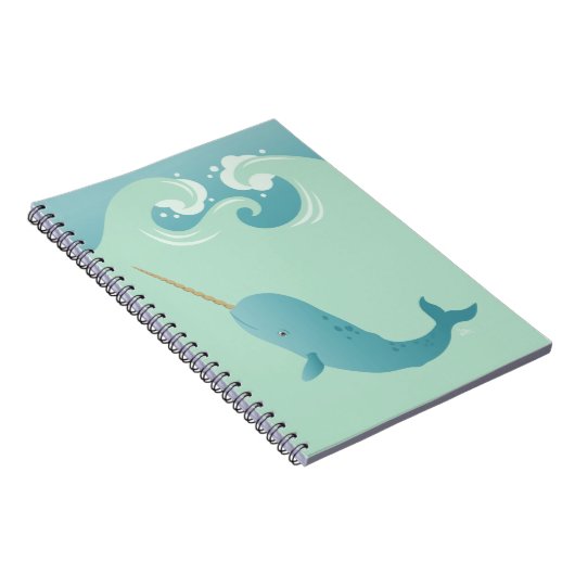 Narwhal Notizbuch Notizblock (Rechte Seite)