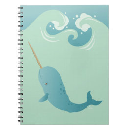 Narwhal Notizbuch Notizblock