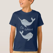 Narwhal oh Wal-Bio T - Shirt (Kind) (Vorderseite)