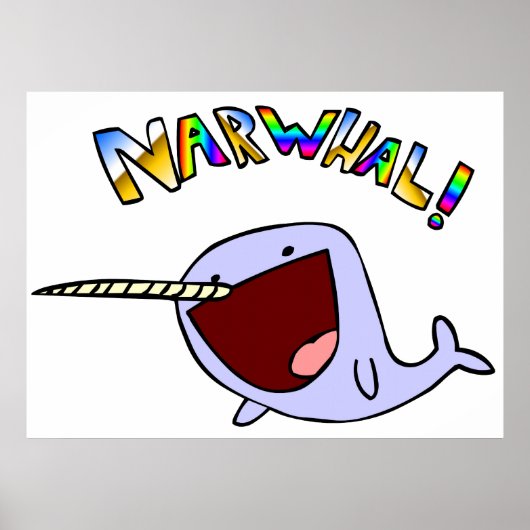 Narwhal! Poster (Vorne)