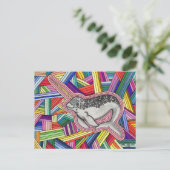 Narwhal Postkarte (Stehend Vorderseite)