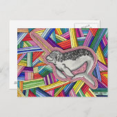 Narwhal Postkarte (Vorne/Hinten)
