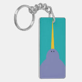 Narwhal Schlüsselanhänger (Vorderseite links)