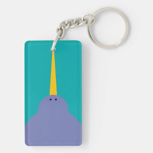 Narwhal Schlüsselanhänger (Rückseite)