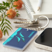 Narwhal Schlüsselanhänger (Vorderseite rechts)