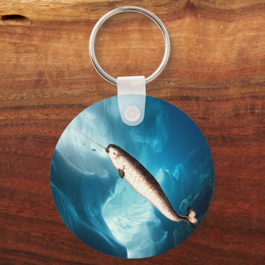 Narwhal Schlüsselanhänger (Vorderseite)