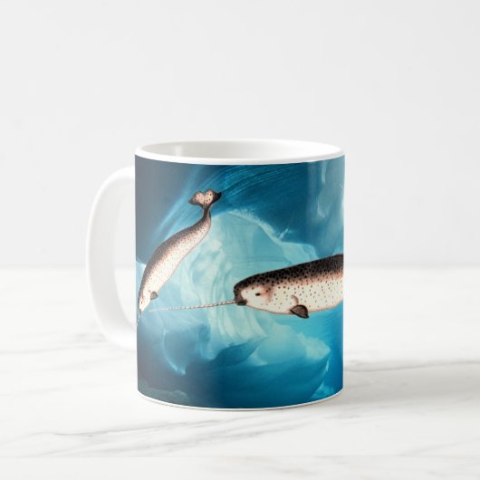 Narwhal Tasse (Vorderseite Links)